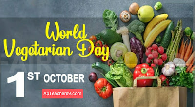 (October 1) World Vegeterian Day