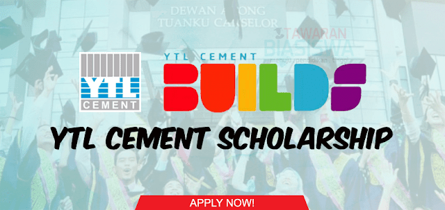 Biasiswa YTL Cement Scholarship 2023