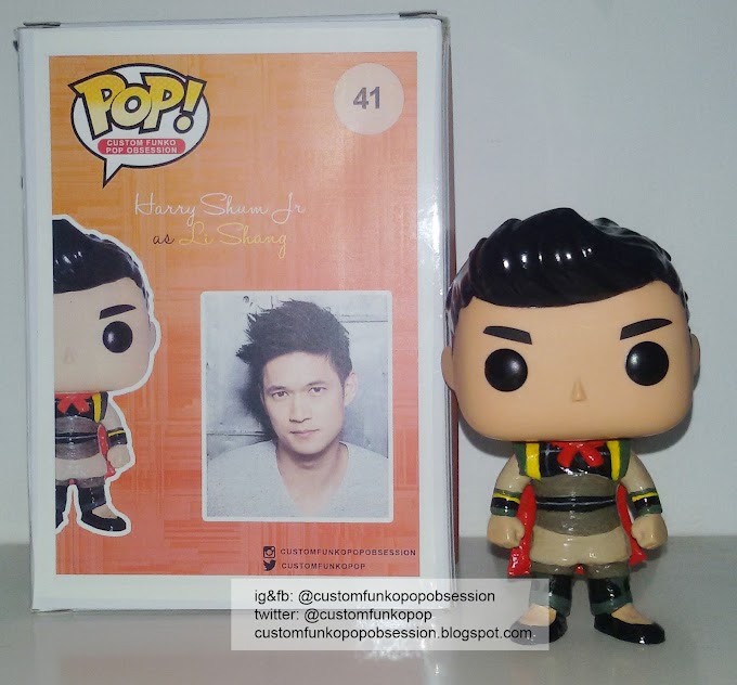 Harry Shum as Li Shang Custom Funko Pop