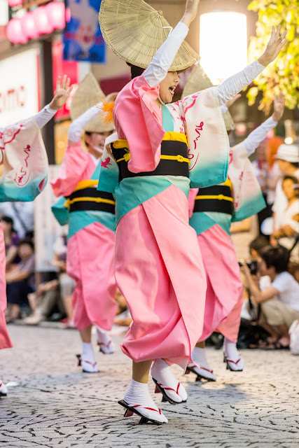 三鷹阿波踊り、小金井さくら連の女踊り