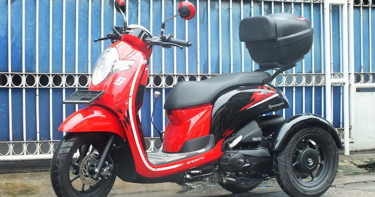  Modifikasi  JOK  MOTOR SANDARAN DAN BOX Belakang GIVI 