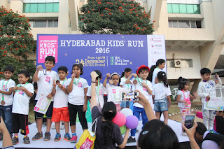 2500 Kids Run at Hyderabad Kids Run 2016 