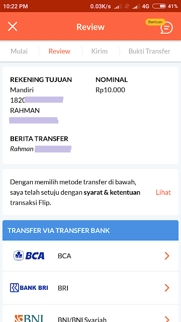 Cara Transfer Tanpa Biaya Admin Menggunakan Aplikasi Flip