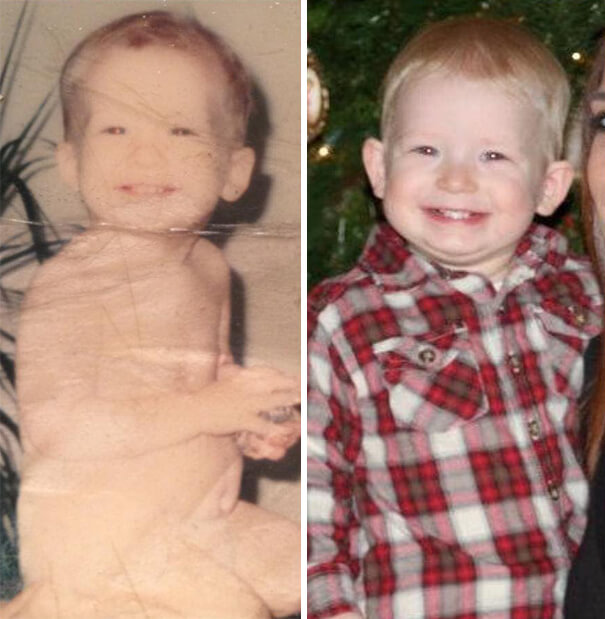 Incredible Family Pictures Of Children Looking Exactly Like Their Parents Did When They Were Younger