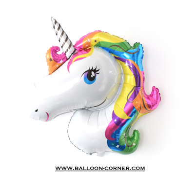 Balon Foil Rainbow Unicorn MEDIUM