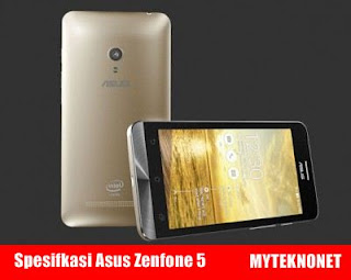 Tabel Spesifikasi Asus Zenfone 5