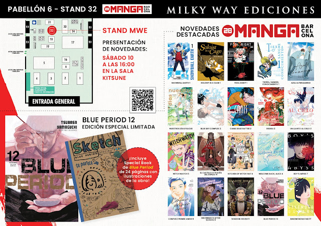 Milky Way Ediciones en el 28 Manga Barcelona.