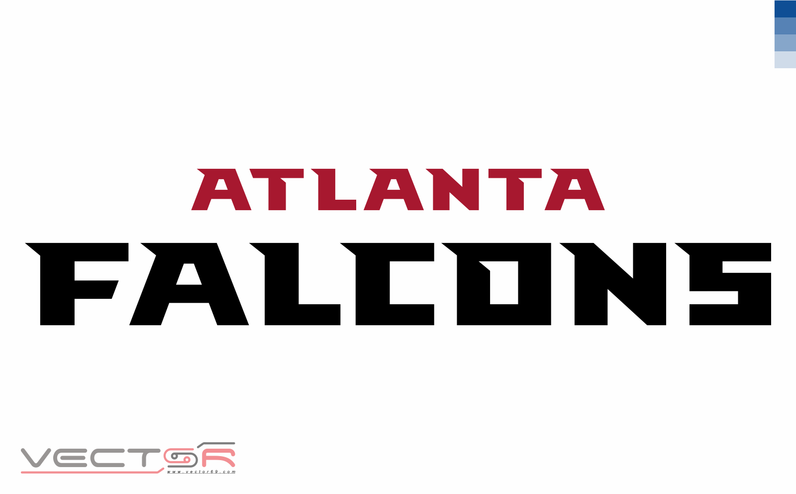 Atlanta Falcons Wordmark - Download Vector File Encapsulated PostScript (.EPS)