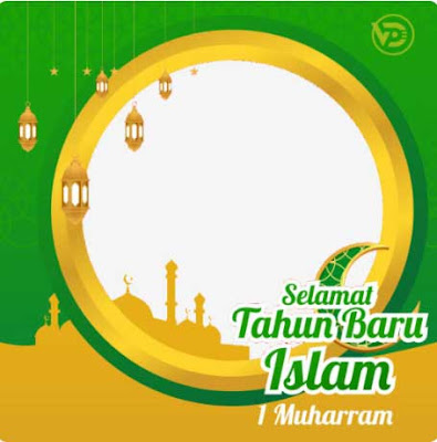 Twibbon Tahun Baru Islam 1 Muharram 1443 H Tahun 2021