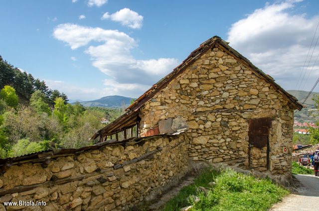 Architecture - Lavci village near Bitola city, Macedonia