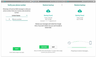 Cara Restore Backup WhatsApp dari Google Drive ke iPhone / Android dengan mudah