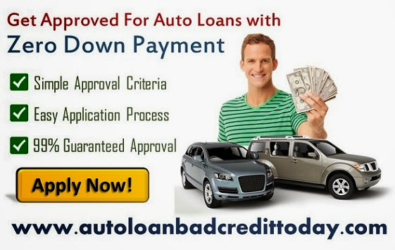 zero down payment auto loans
