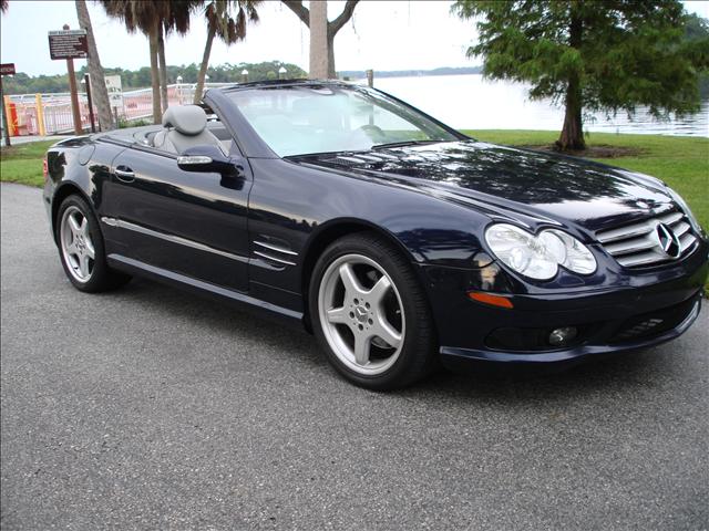 2003 Mercedes SL500 Roadster Capri Blue Grey Leather 46K miles 27995