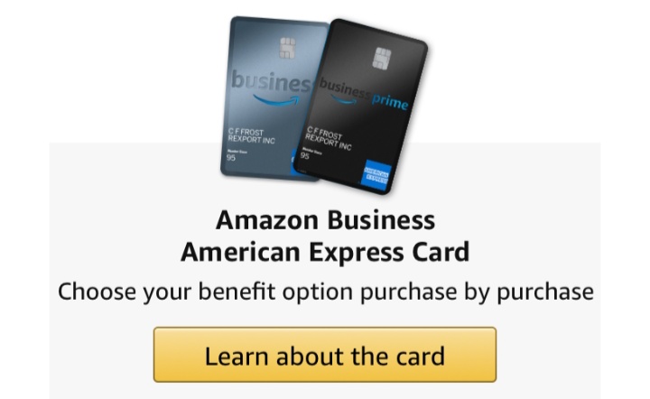 Amazon Business American Express Card