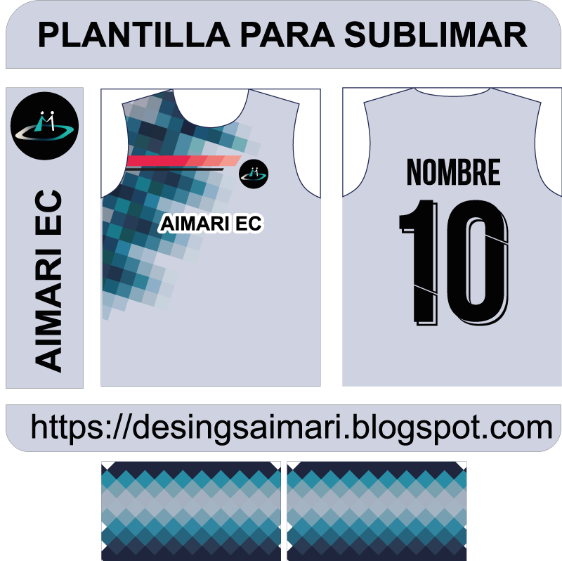 Download Vector Jersey Chinito personalizados para sublimar | AIMARI EC
