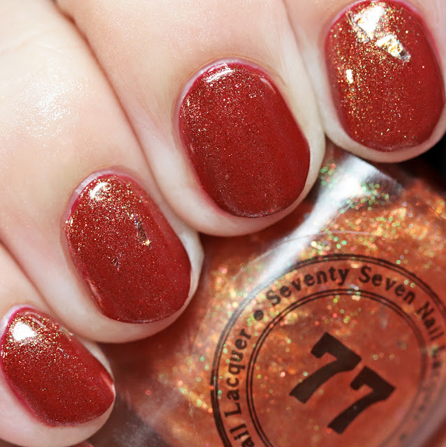 Seventy-Seven Nail Lacquer Equinox over Apple-y Ever After