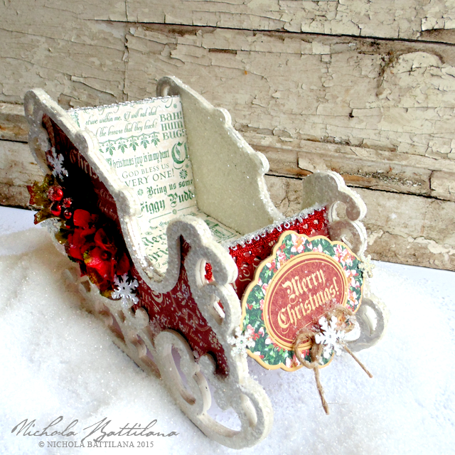 Graphic 45 / Petaloo Sleigh - Nichola Battilana