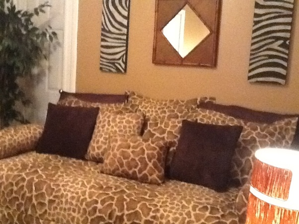 Leopard Print Bedroom Decor