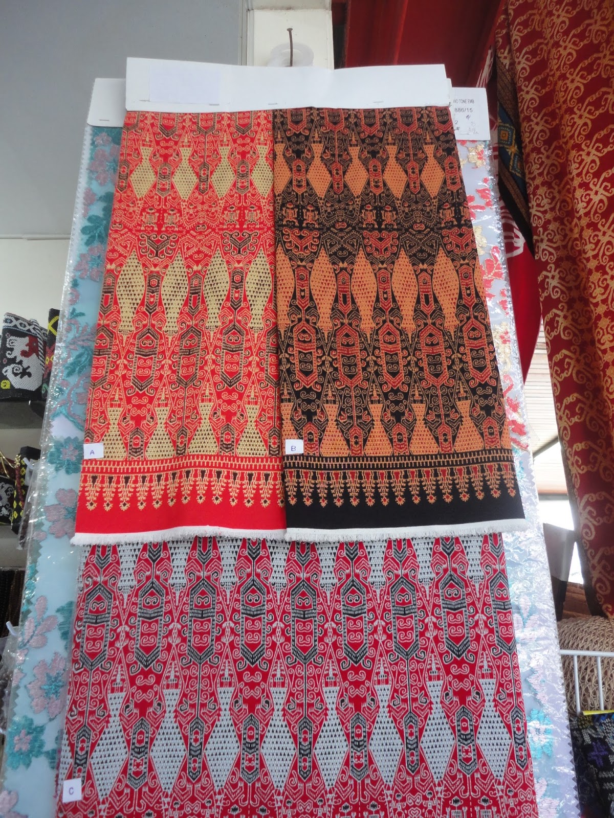  Batik  Motif Dayak Khas Kalimantan  Jual  Kain Batik  motif 