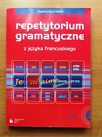 Recenzje #2 - "Repetytorium gramatyczne z języka francuskiego" - okładka książki pt. "Repetytorium gramatyczne z języka francuskiego" - Francuski przy kawie