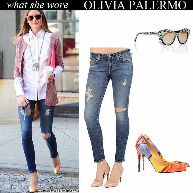 Olivia Palermo Style Skinny Jeans