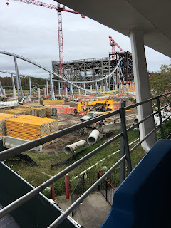 Tron Roller Coaster Construction 2019 Disney World