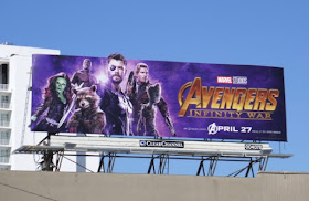 Avengers Infinity War Thor billboard