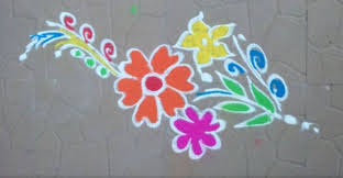 Rangoli Simple Designs For Kids