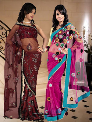 Party Wear Jacquard Saree Collection 