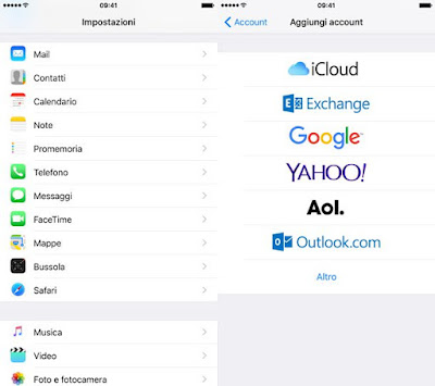 Come aggiungere casella posta elettronica iPhone: TUTORIAL