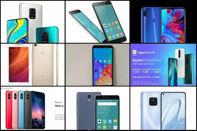 Xiaomi Mi Redmi Note All Phones