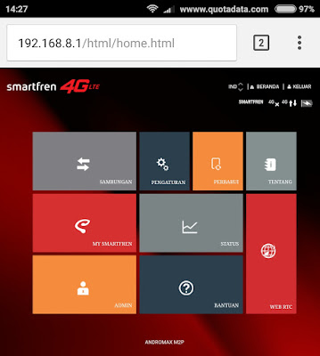 Cara Cek Sisa Paket Internet Smartfren Andromax  Cara Cek Sisa Paket Internet Smarfren Andromax 4G Terbaru 2019