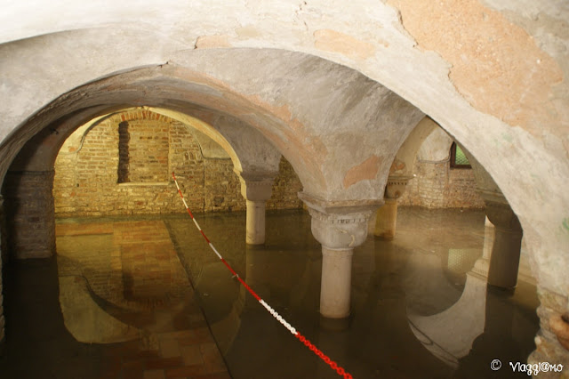 La cripta sommersa della Chiesa di San Zaccaria