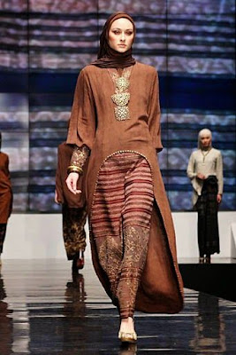 Model Baju Batik Muslim