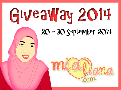 Giveaway, mialiana, arzmoha, hadiah menarik