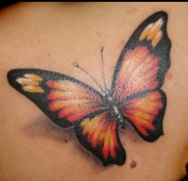 3d tattoo butterfly Written By akbar nagari on Thursday, 20 June 2013 | 22:02