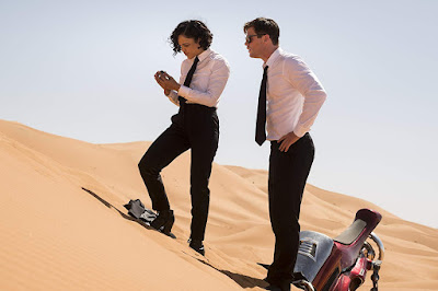 Men In Black International Chris Hemsworth Tessa Thompson Image 4