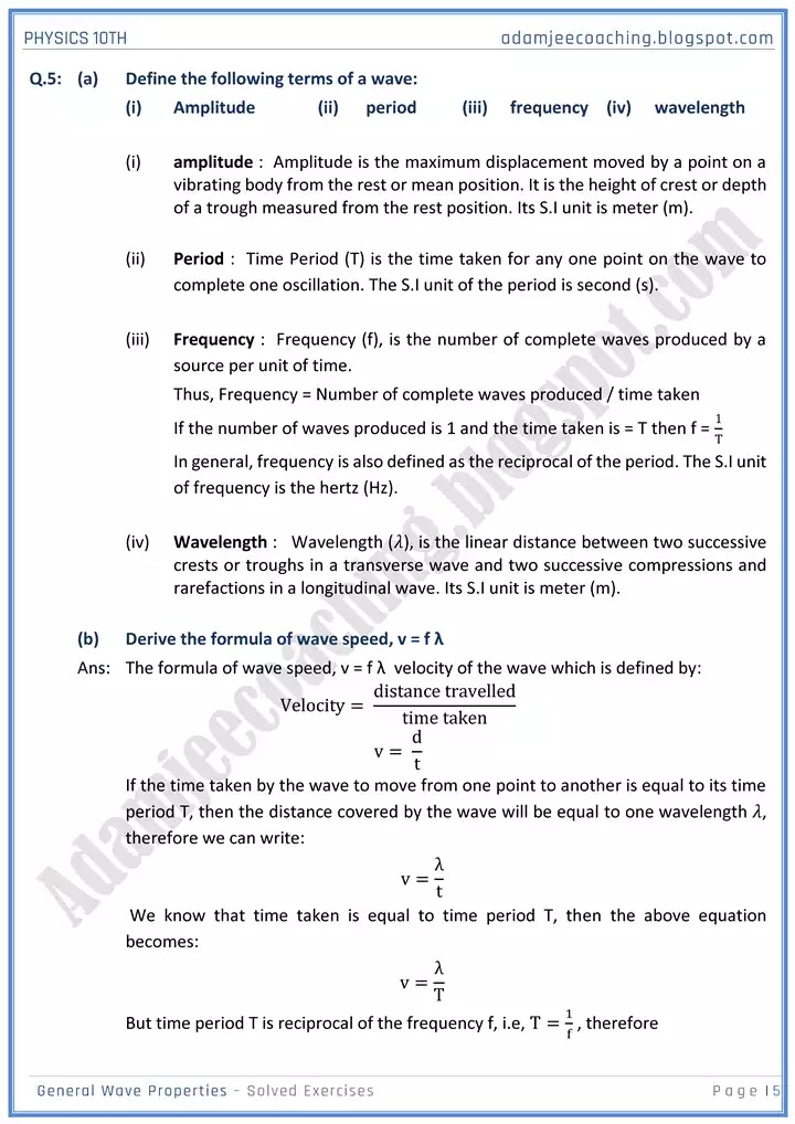 general-wave-properties-solved-textbook-exercise-physics-10th
