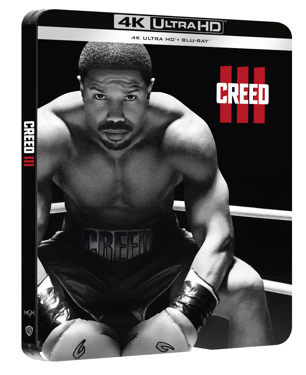 Creed III disponible en DVD, Bluray, Steelbook 4K et coffrets