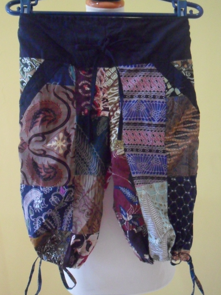 I Love Batik Celana  Pendek Kain  Perca