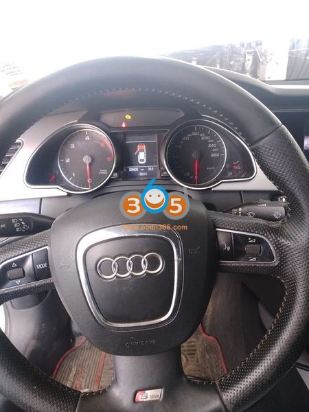 KT200 Read and Write Audi A5 EDC17CP20 via OBD 4