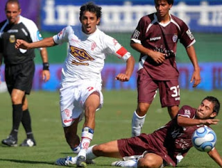 Hugo Barrientos en Huracán - Lanús