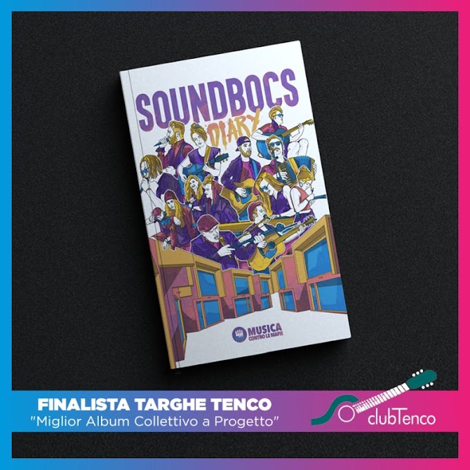 “Sound BoCS Diary”, il libro contro le mafie in finale alle Targhe Tenco 2021