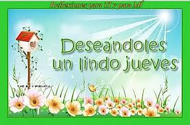 Imagenes con Frases de feliz jueves