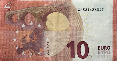 10 Euro banknote 