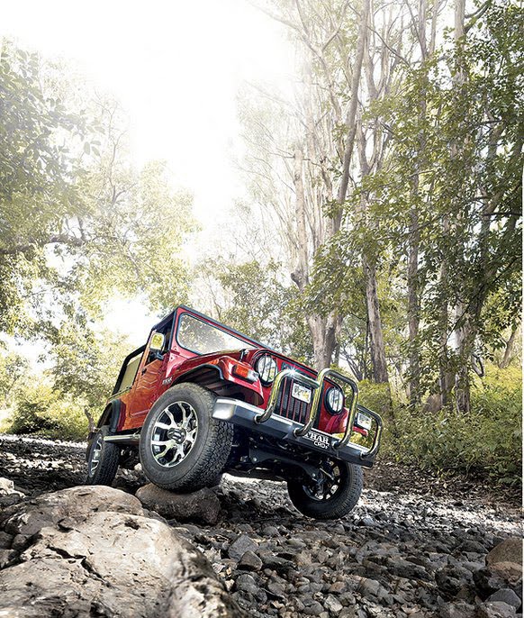 The new 2011 Mahindra Thar 4X4 will be available in india in two variants 