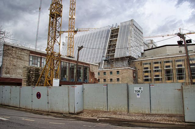 Baustelle Köln, Bühnen Sanierung, Oper, Entkernung und Rückbau, Offenbachplatz 1, 50667 Köln, 27.01.2014