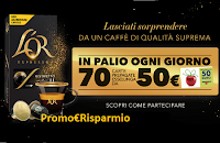 Logo Concorso L'Or Espresso : come vincere 1050 Gift Card Esselunga da 50 euro