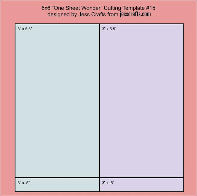 One Sheet Wonder Template #15 by Jess Crafts