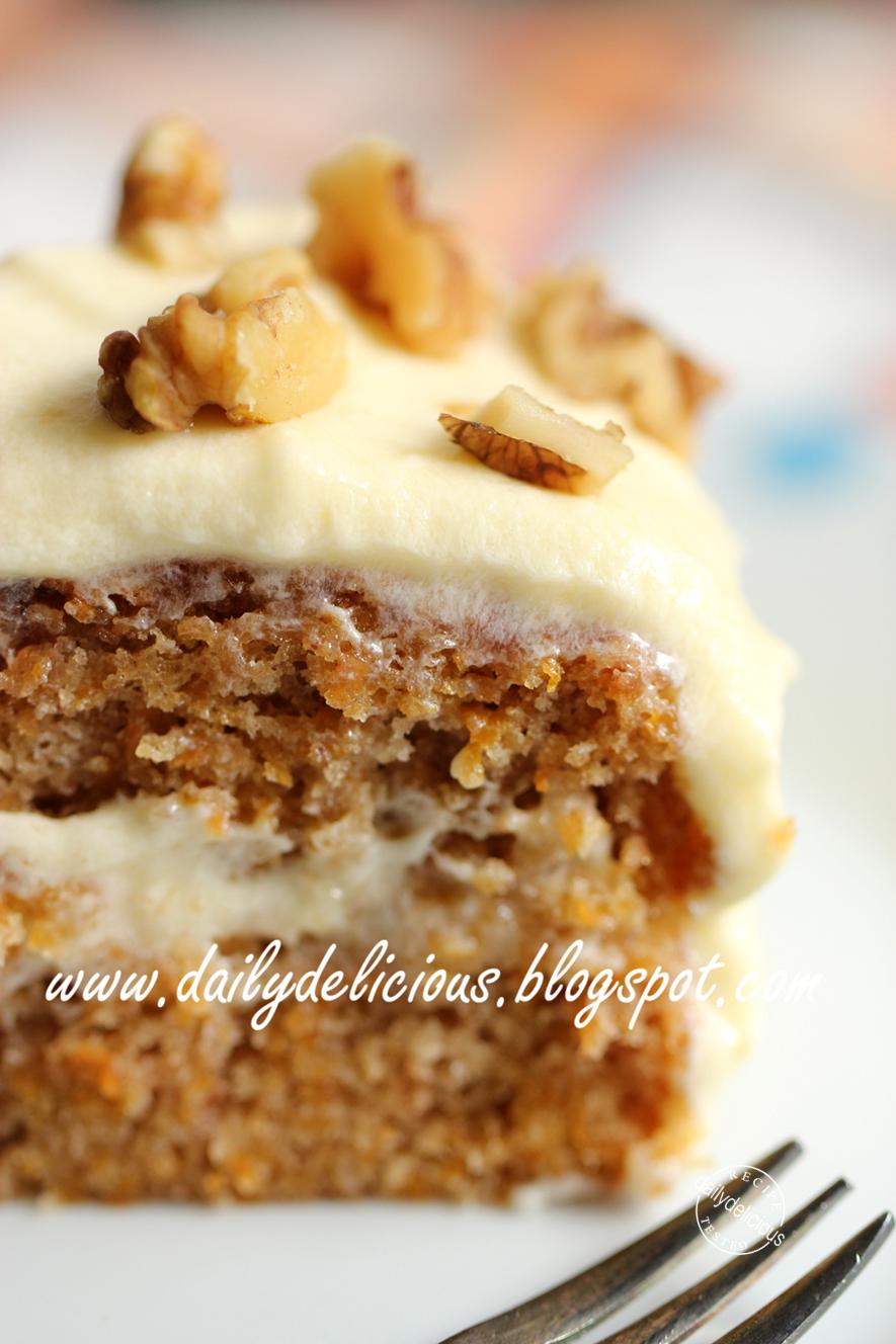 Easy Carrot Cake Recipe